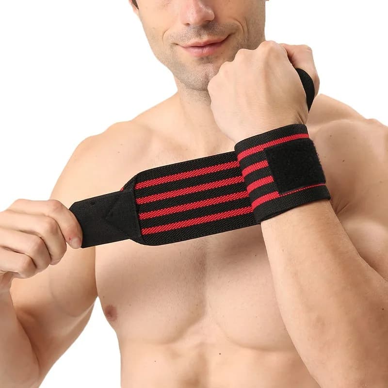 1 Pezzo Fascia da Polso con Supporto Rinforzato per Sollevamento Pesi, Fasce da Polso per Fitness, Palestra, Allenamento Sportivo