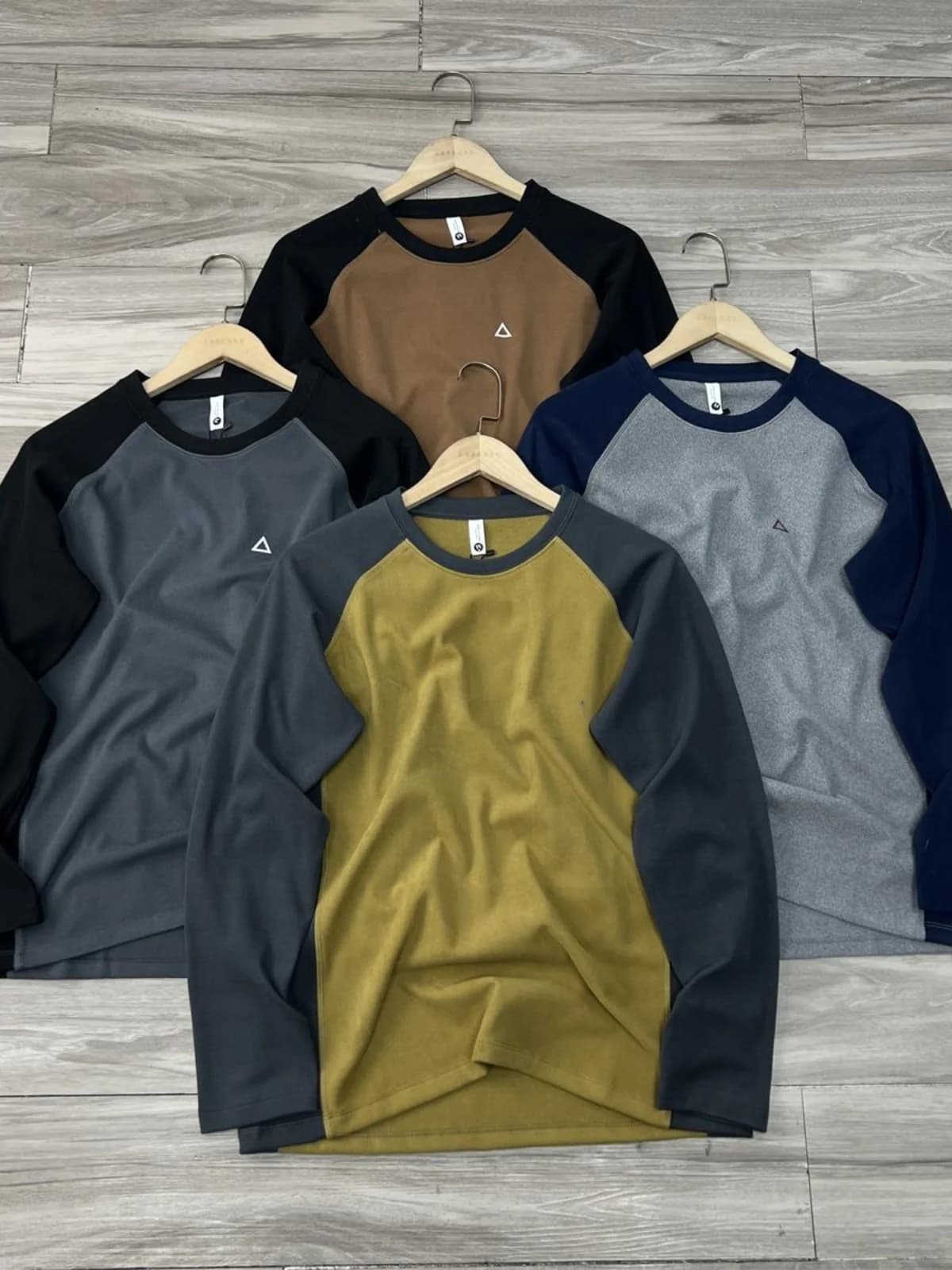 Double-Sided Merino Wool Hoodie Sweatshirt with Shoulder Insertion Sports round Neck Unisex Heat Generating Outdoor Middle Layer