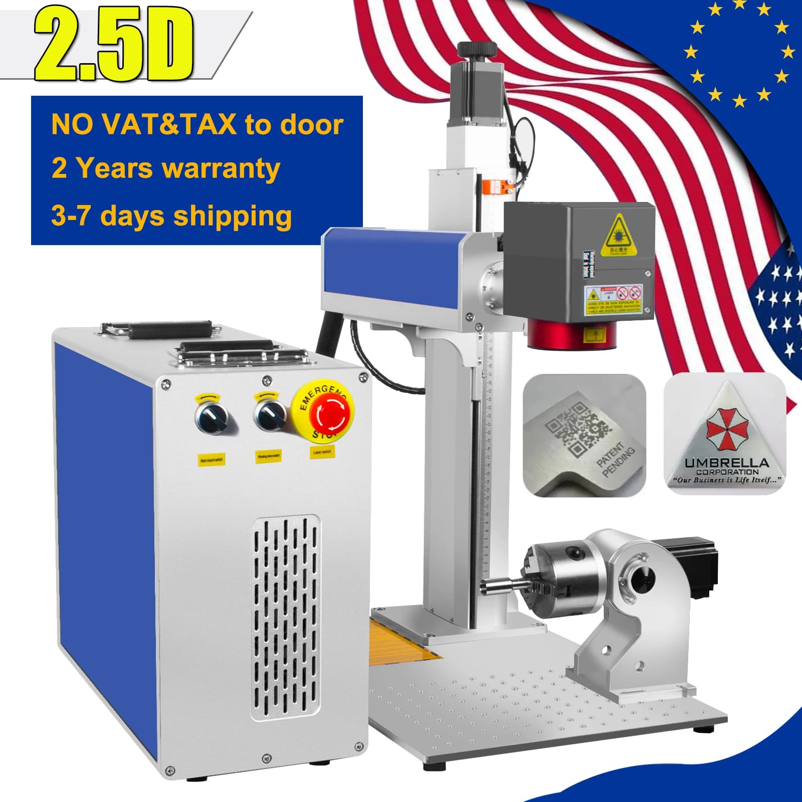 2.5D JPT MOPA 300W EZCAD 3.0 Cutting machine for BJJCZ fiber laser engraver original board Embossed marking Deep engraving on metal