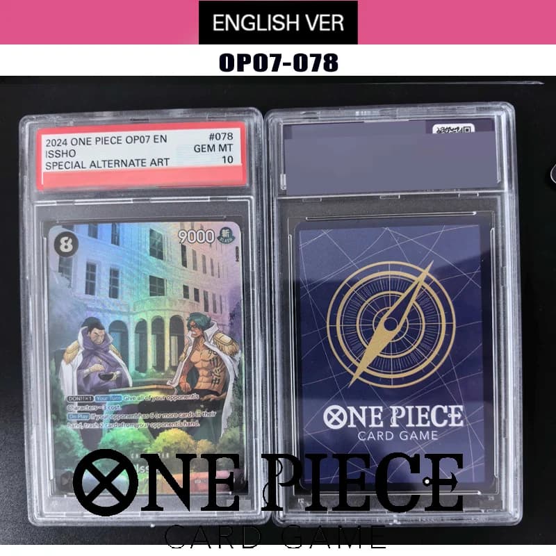 Diy English Rating 2024 One Piece Op07-500 Years In The Future OP03-078 ISSHO SPECIAL ALTERNATE ART Card