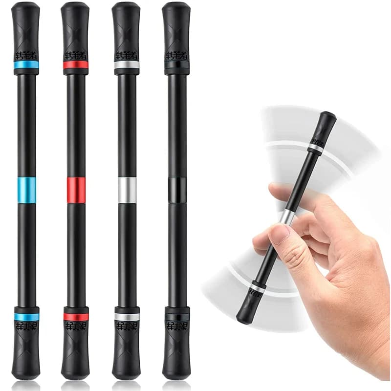Divertente Fidget Spinner Pen Spinning Decompressione Giocattoli scientifici per alleviare lo stress ADHD Autismo Ansia Terapia Juguetes Ansiedad