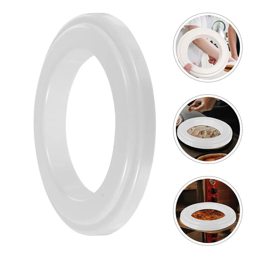 Pizza Stuffing Saucing Ring 12 Inch Kitchen Bakeware Tool for Pizza Pan DIY Oven Baking Dough Accessories Kitchen
