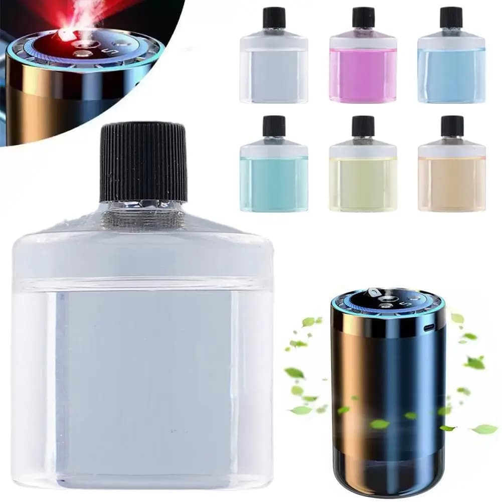 Smart Car Air Freshener Adjustable Car Smell Air Scent Ceiling Starry Scent Light 50ml Car Sky Automatic Ambient Freshener