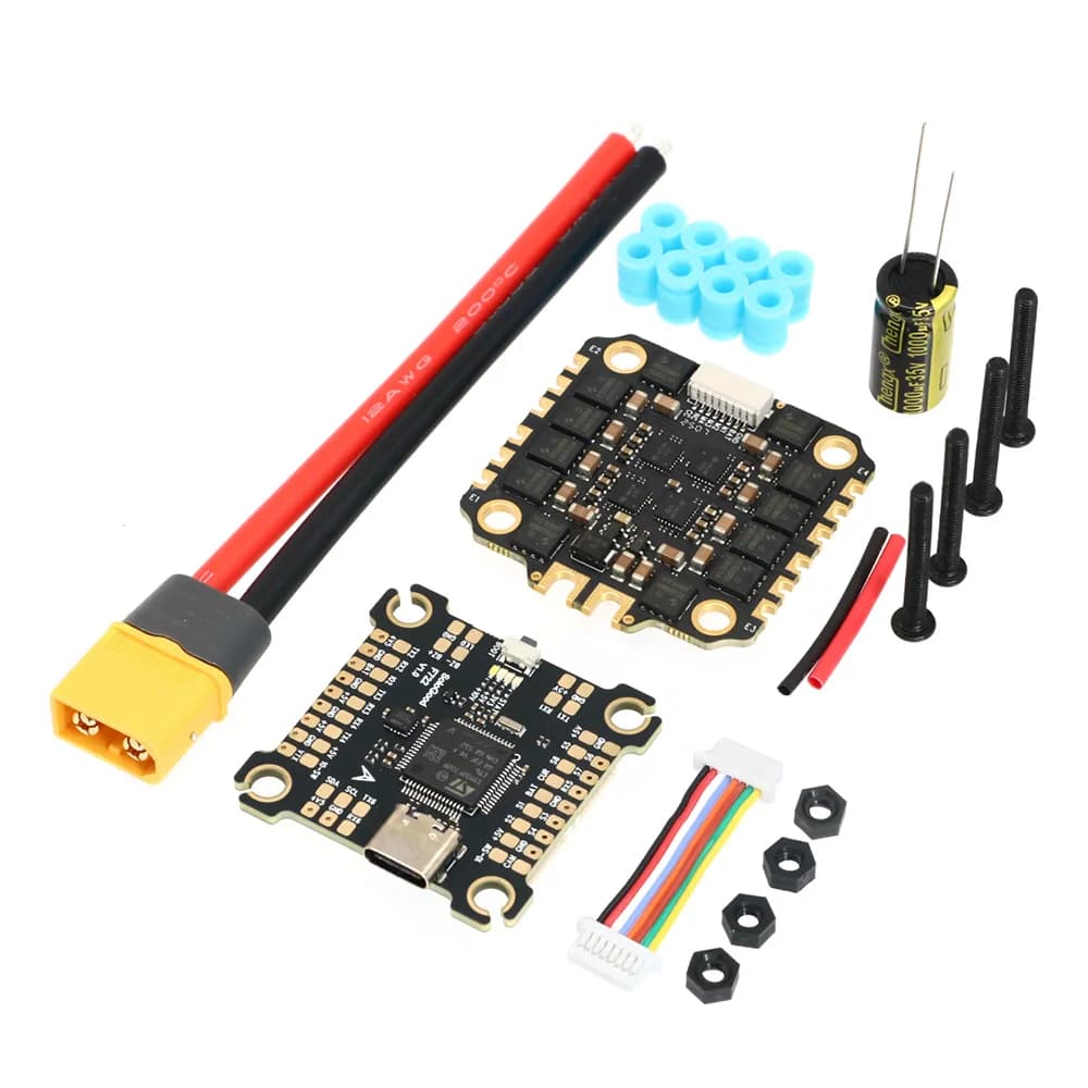SoloGood F722 Controllore di volo e BLHELI_S 60A 4in1 ESC F722 60A Stack per parti di droni FPV
