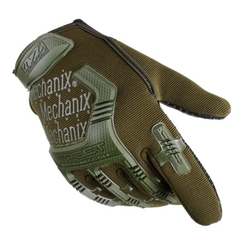 Riding Long Five-Finger Gloves Paintball Airsoft Shot Combat Anti-Skid Bicycle Full Finger Gloves Men Clothing Gloves