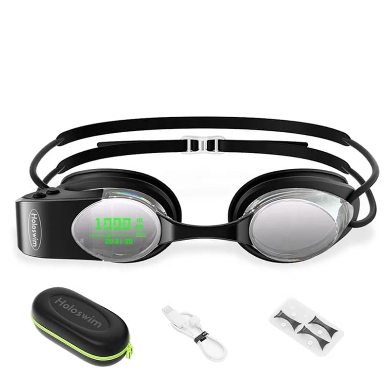 Adult Unisex AR Swimwear Specialized Running Training Eye Protection with Silicone Gasket Lenses for PC