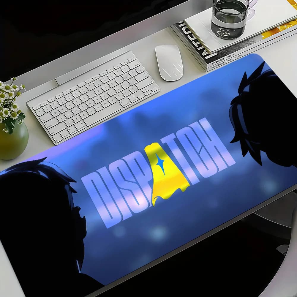 Tappetino per Mouse da Gioco D-Dispatch, Antiscivolo, Spesso, Grande, con Bordo Rifinito, per Ufficio e Studenti