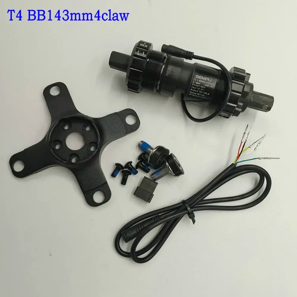 Trasduttore sensore di coppia doppio lato Movimento centrale standard Scooter elettrico Bicicletta assistita a motore Bici intelligente MTB Parte fai da te
