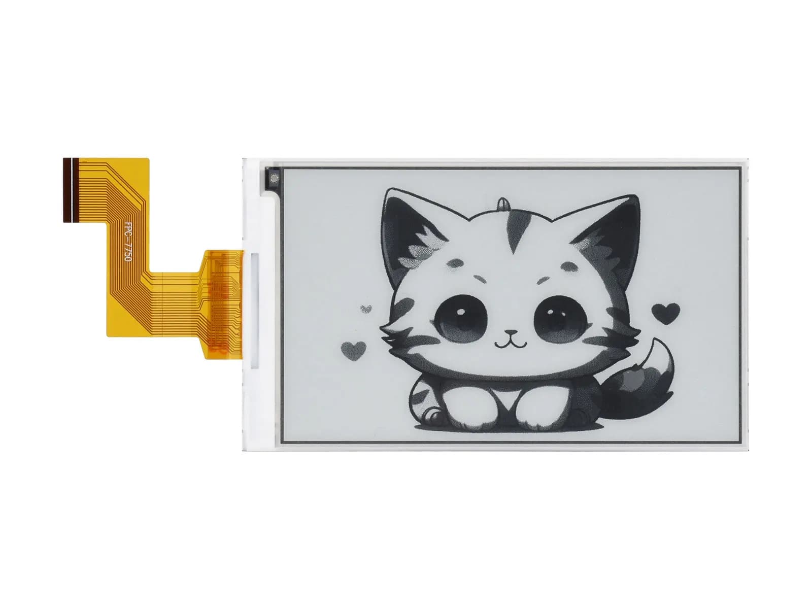 Module HAT+ 3.97 inch E-Paper display, scale 800x480 4 grey, very low power SPI for Raspberry Pi/ESP32/Arduino