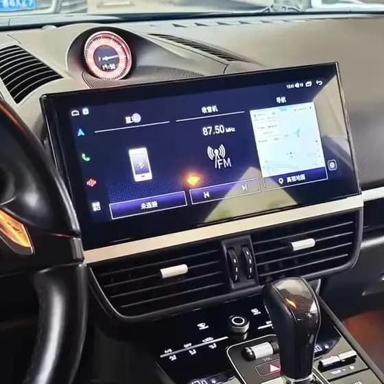 12.3" Car Multimedia Video Player For Porsche Cayenne 2009-2016 GPS Navigation Android14 Car GPS NavRadio stereo Carplay 4G Auto