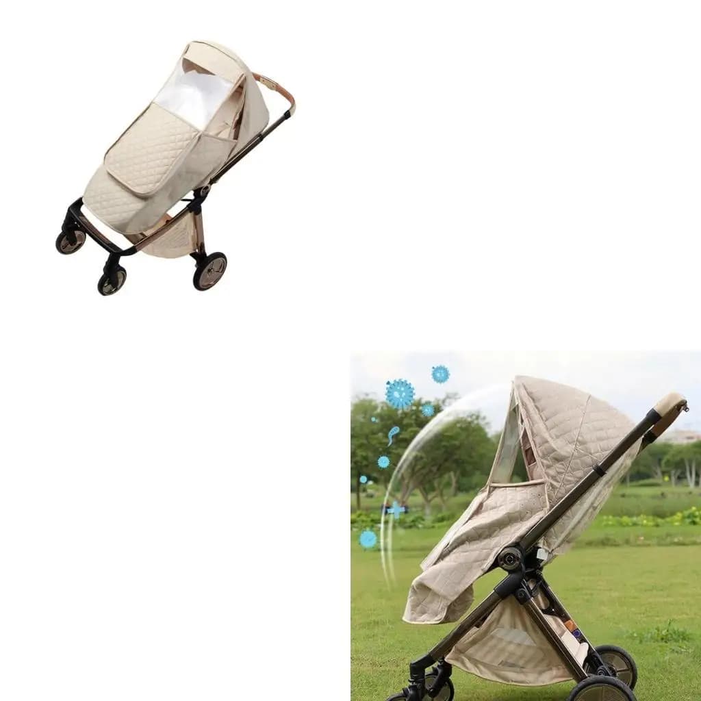 Passeggini pieghevoli leggeri Protezione dalle intemperie Cappottine per passeggini resistenti all'acqua durevoli adatte per