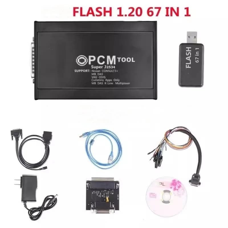 PCMFLASH 67IN1 1.20 KTMflash V1.21 ECU Programmer OBD BENCH BOOT