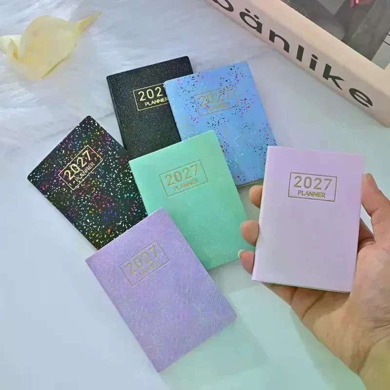Mini A 7 2027 Agenda Book Pocket With Calendar Appointment Book Daily Planner Notebooks Students