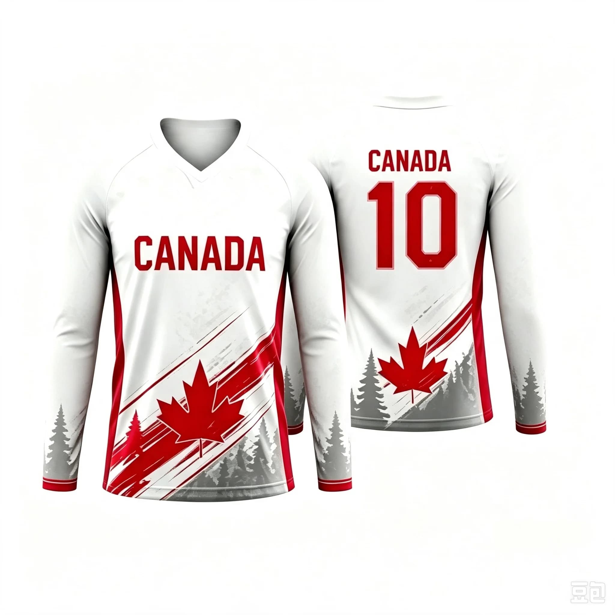 Canada Jersey,Dry Breathable ,summer Casual Long Sleeve Sport Football Fan T-Shirt