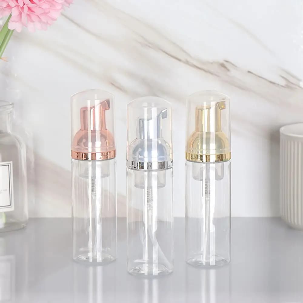 Shampoo Shower Gel Soap Dispenser Liquid Foaming Bottle Useful Plastic Pump Container Hand Sanitizer Home Bath Supplies