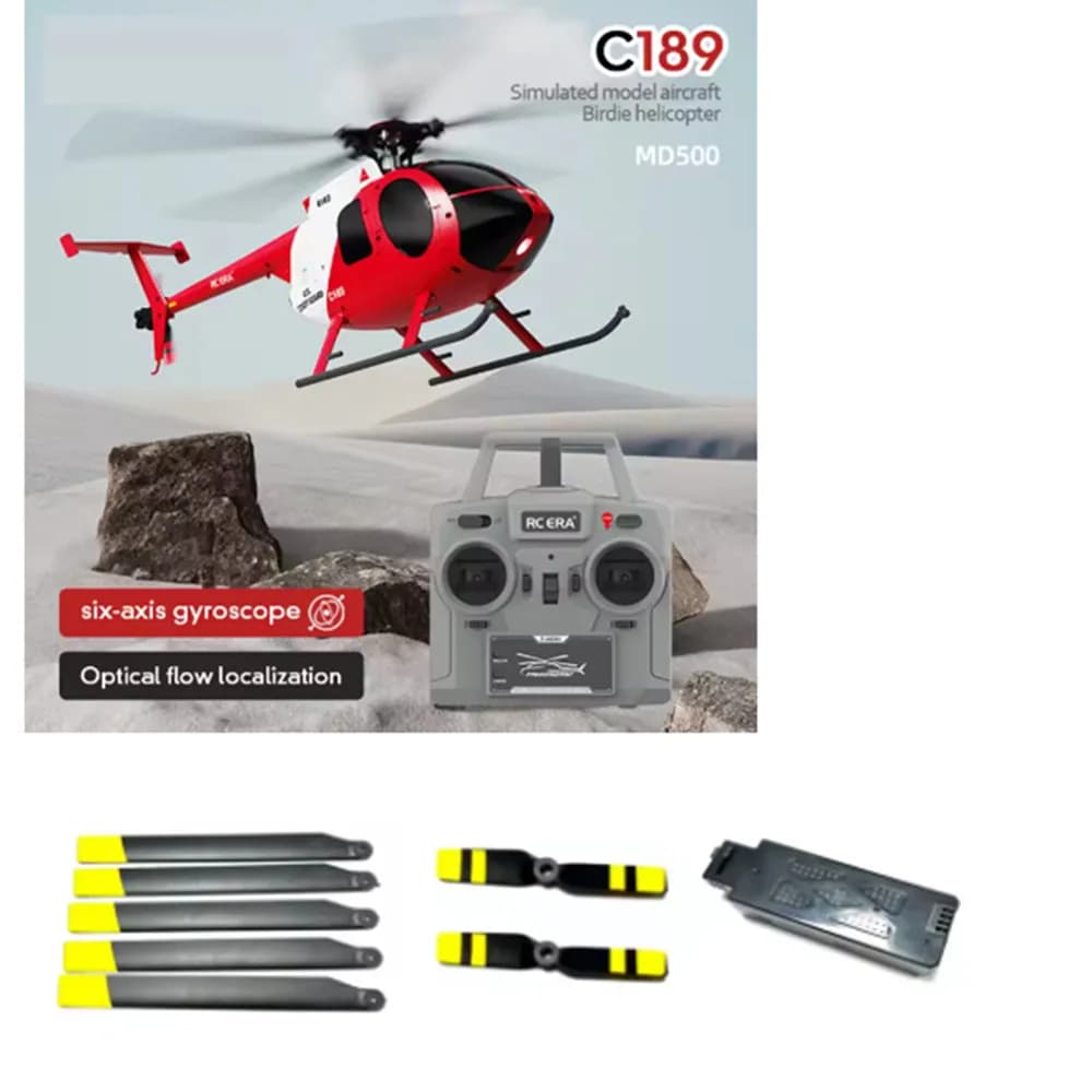 1/2/PCS Batteria 7.4V 1200mAh Accessori originali/rotore di coda/lame dell'elica/uso per elicottero Era RC C189 RC
