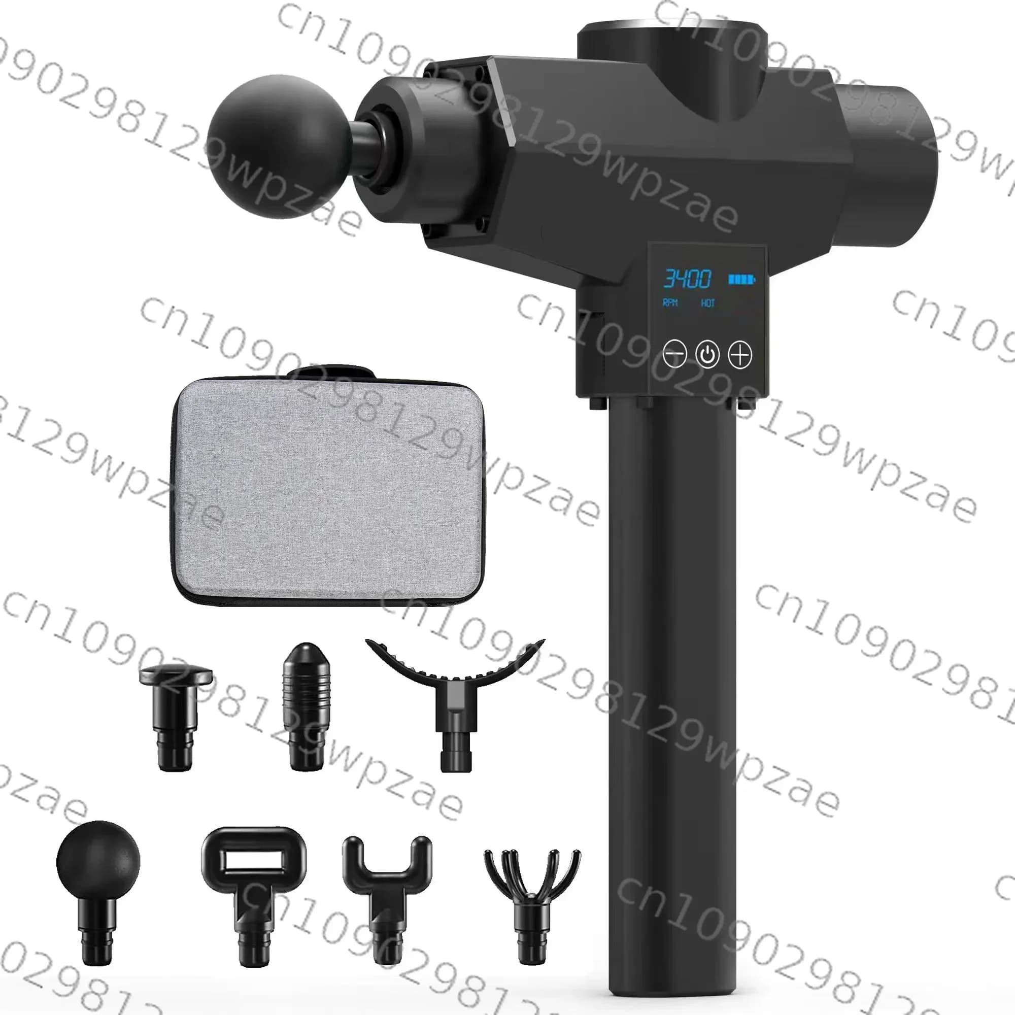 Factory Price Powerful Professional 16mm Massage Gun Deep Tissue Muscle Gun Vibration Massage for Athlete Sport Man