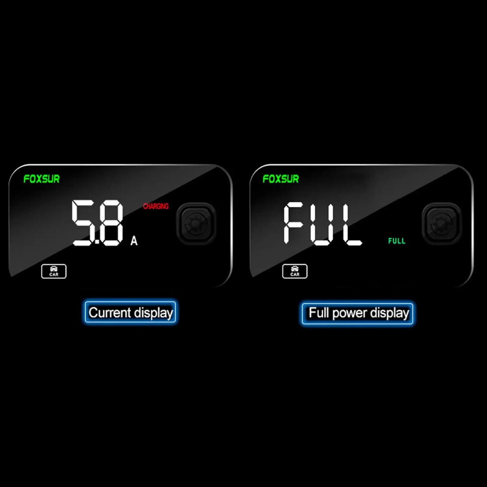 Caricabatterie Intelligente per Auto 12V 6 Amp con Protezione Multipla, Mantenitore di Carica per Furgoni, Camion, Veicoli Agricoli, Tosaerba
