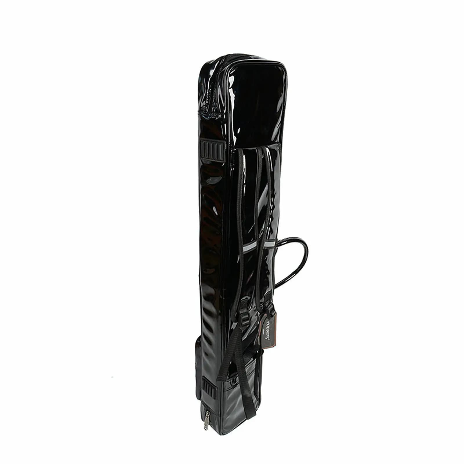 Large Capacity Billiards Sticks Bag Pool Cue Carrying Case PU Leather Organizer Travel Snooker Shoulder Bag Protector Waterproof