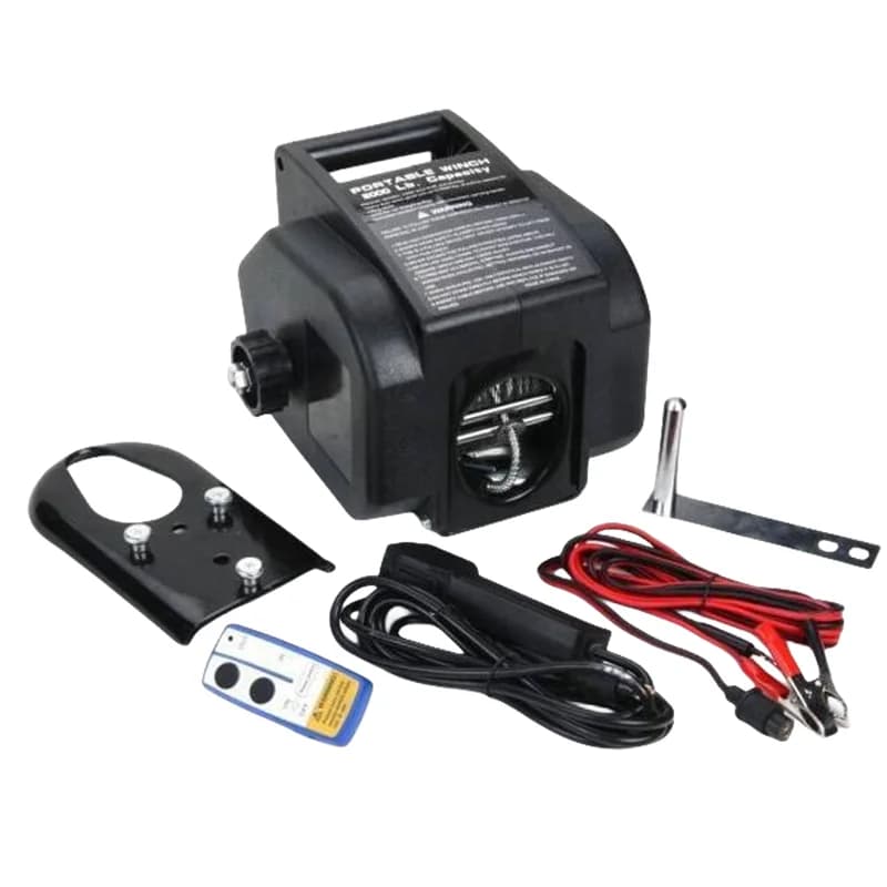 SSTLF Nuovo arrivo Ultimo design Verricello di ancoraggio per barche elettrico da 2000 libbre 12 V