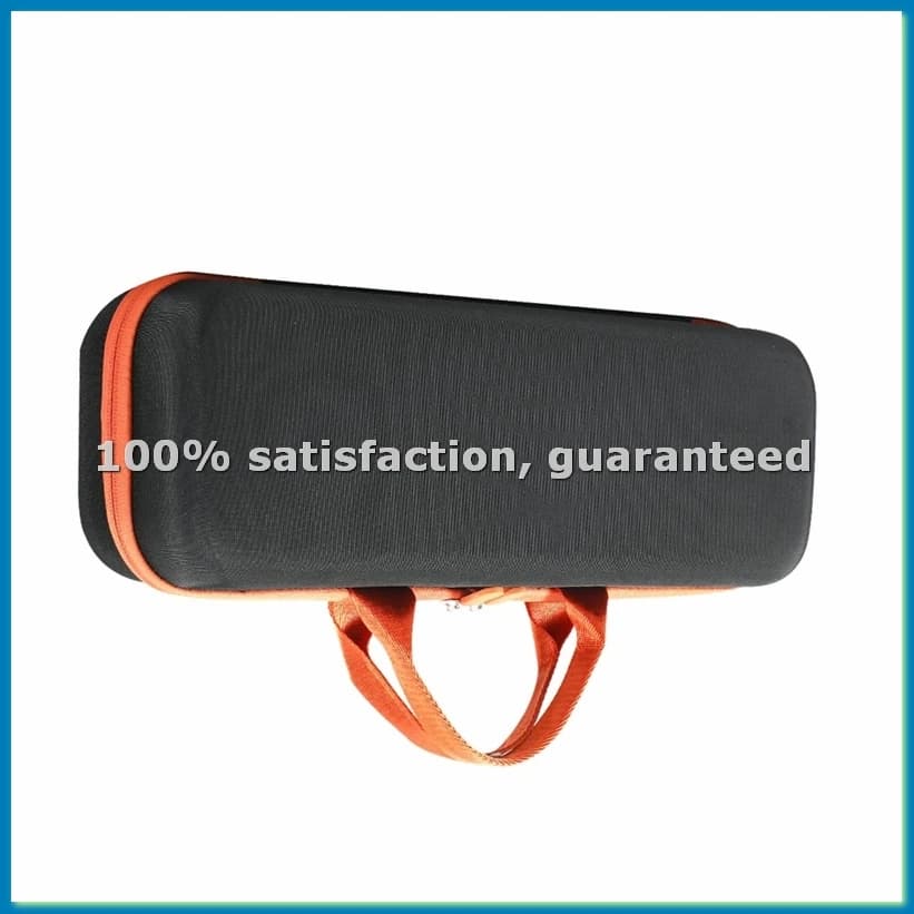 Airstrait HT01 transport bag, waterproof hard travel case for hair plate, black orange- BCBW