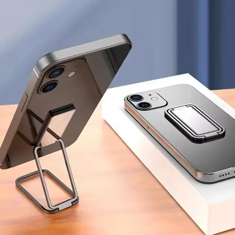 Supporto ad Anello per Telefono iPhone Pro Xiaomi, Cavalletto da Dito Girevole a 360 Gradi, Impugnatura ad Anello in Metallo per Cellulare, Supporto Pieghevole per Smartphone