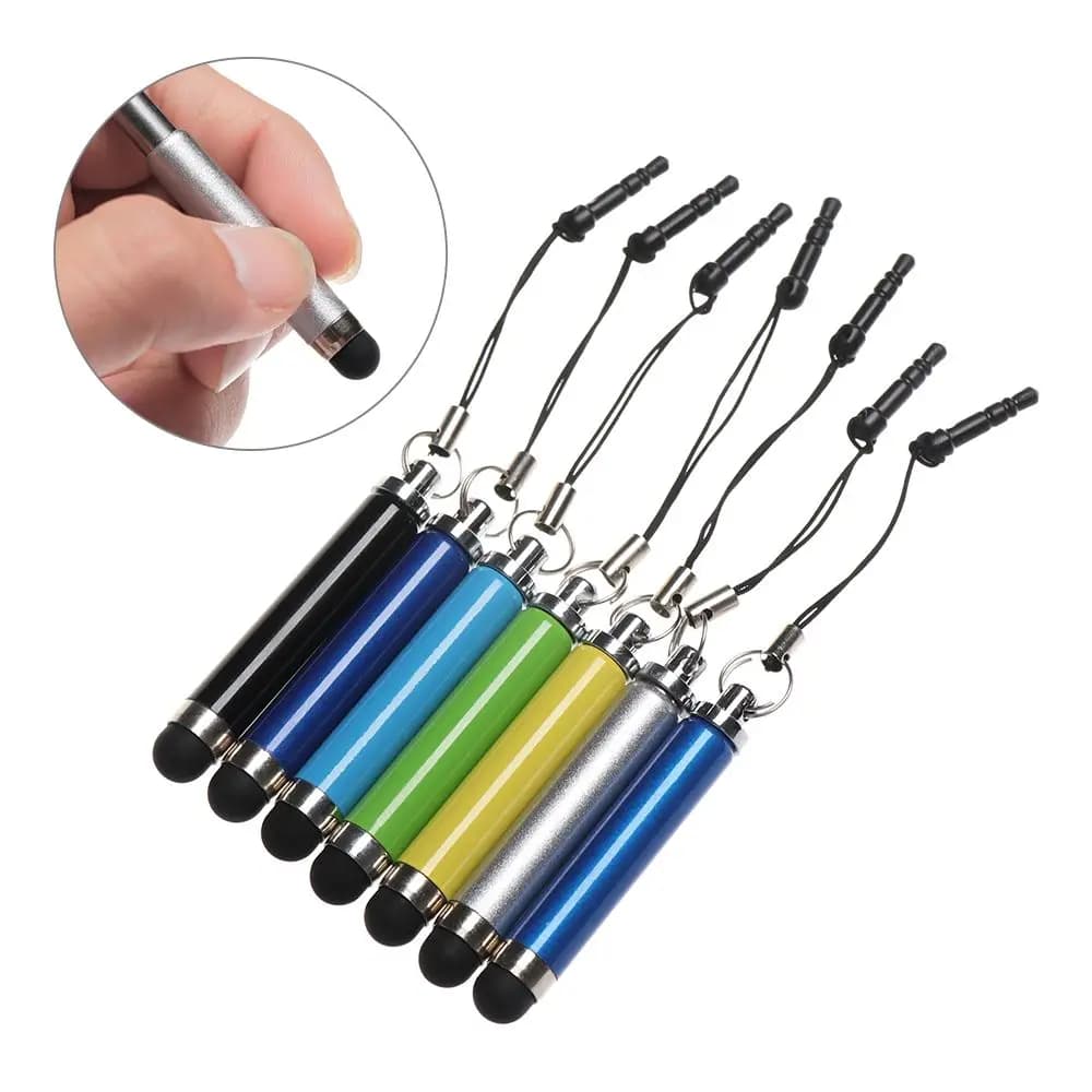 1Pc Mini retrattile universale Touch Screen Stylus Touch Pen Multicolor cellulare Tablet penna capacitiva per Samsung Huawei