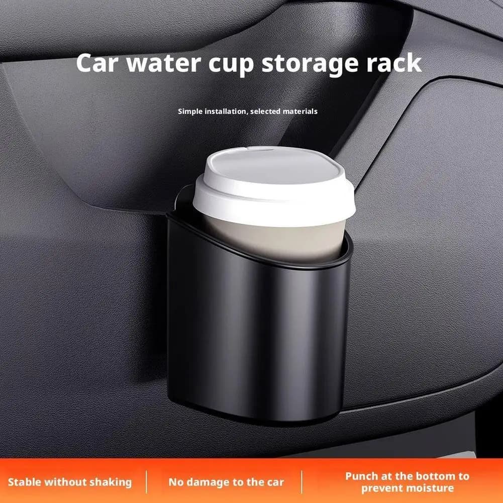 Scatola portabicchieri universale per porta auto con design a clip posteriore Portabevande multifunzionale Contenitore per bottiglie d'acqua per sedile posteriore