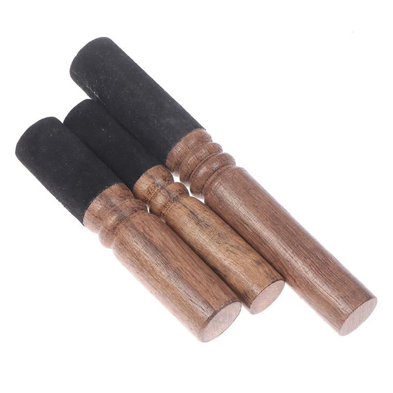 C Singing Bowl Leather Stick Handmade Bowl Leather Mallet