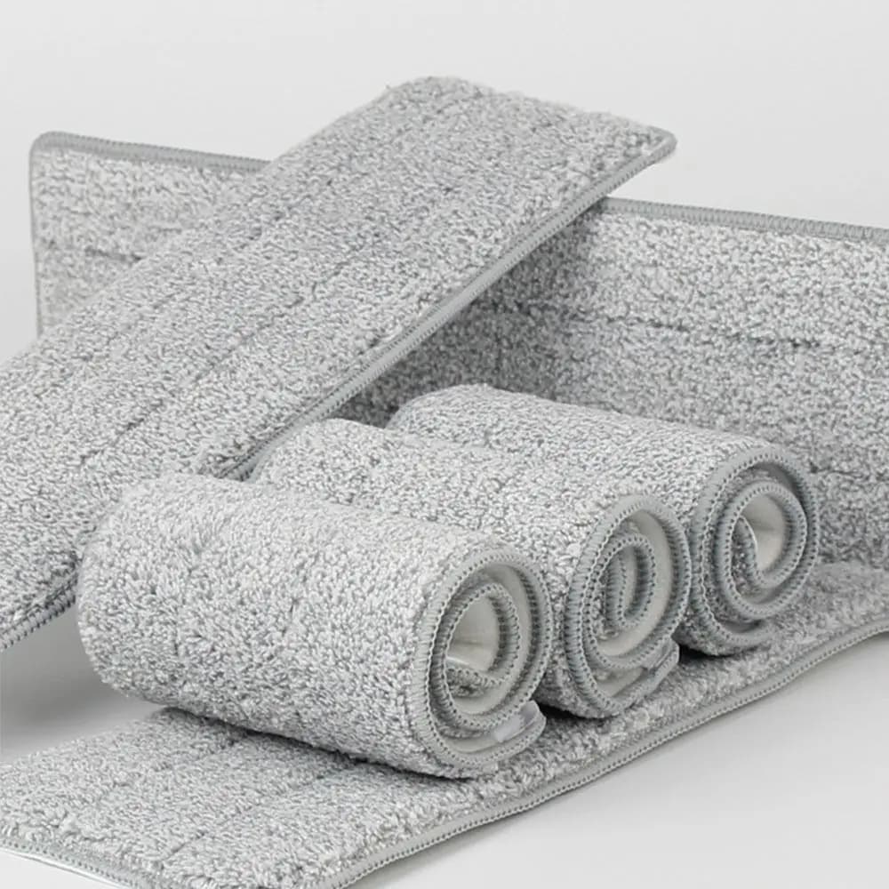 3 Pezzi Nuovi Panni di Ricambio in Microfibra per Mop Piatto, Rimovibili e Riutilizzabili, Accessori Lavabili per Mop