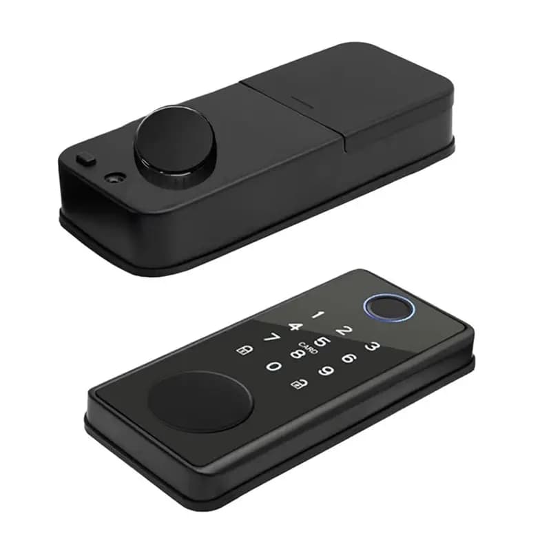(Super Resistente) Serratura Intelligente Elettronica con Controllo Remoto Tramite App Tuya, Serratura Digitale a Catenaccio con Chiavi