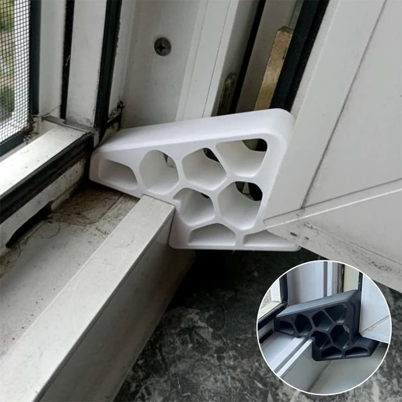 Fermaporta antiscivolo per interni pesanti e cuneo per limitatore anticollisione per porte scorrevoli per finestre per balconi per parti di utensili domestici