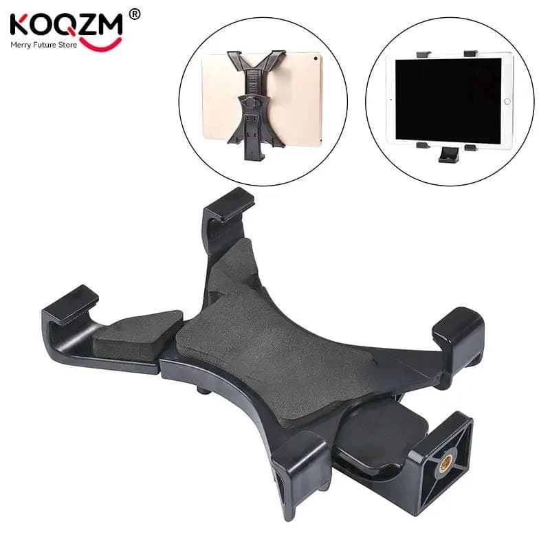 Supporto per Tablet, adattatore per treppiede per Tablet regolabile, supporto per morsetto per Tablet per iPad Air Mini Pro per Galaxy Tab E 7-11''