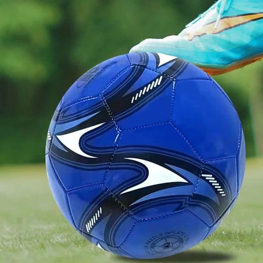 Pallone da Calcio in PVC di Alta Qualità, Misura 5, Resistente all'Usura, Durevole, Anti-perdita, per Allenamento