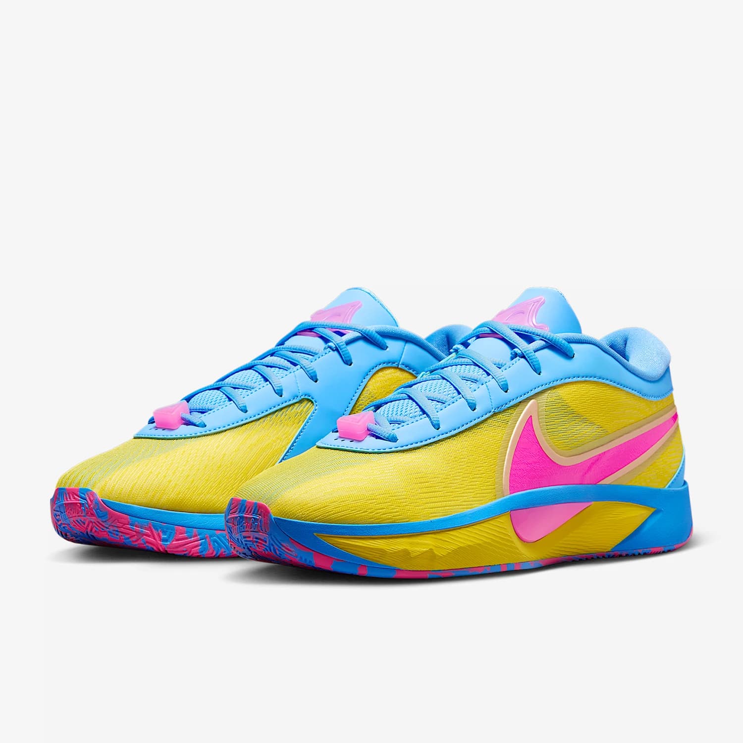 Nike Official Authentic 2025 New shock absorbent and wear-resistant men's basketball shoes HF1819-700