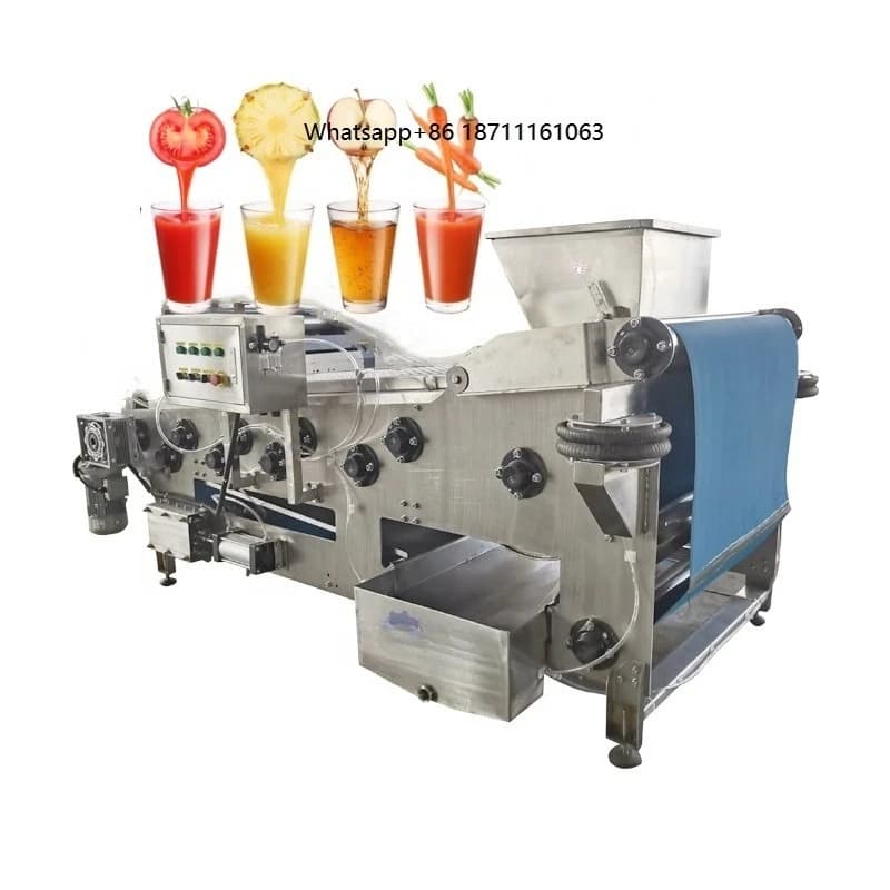 Industrial Fruit Cold Press Juicer Belt Press Juicing Machine Juicer