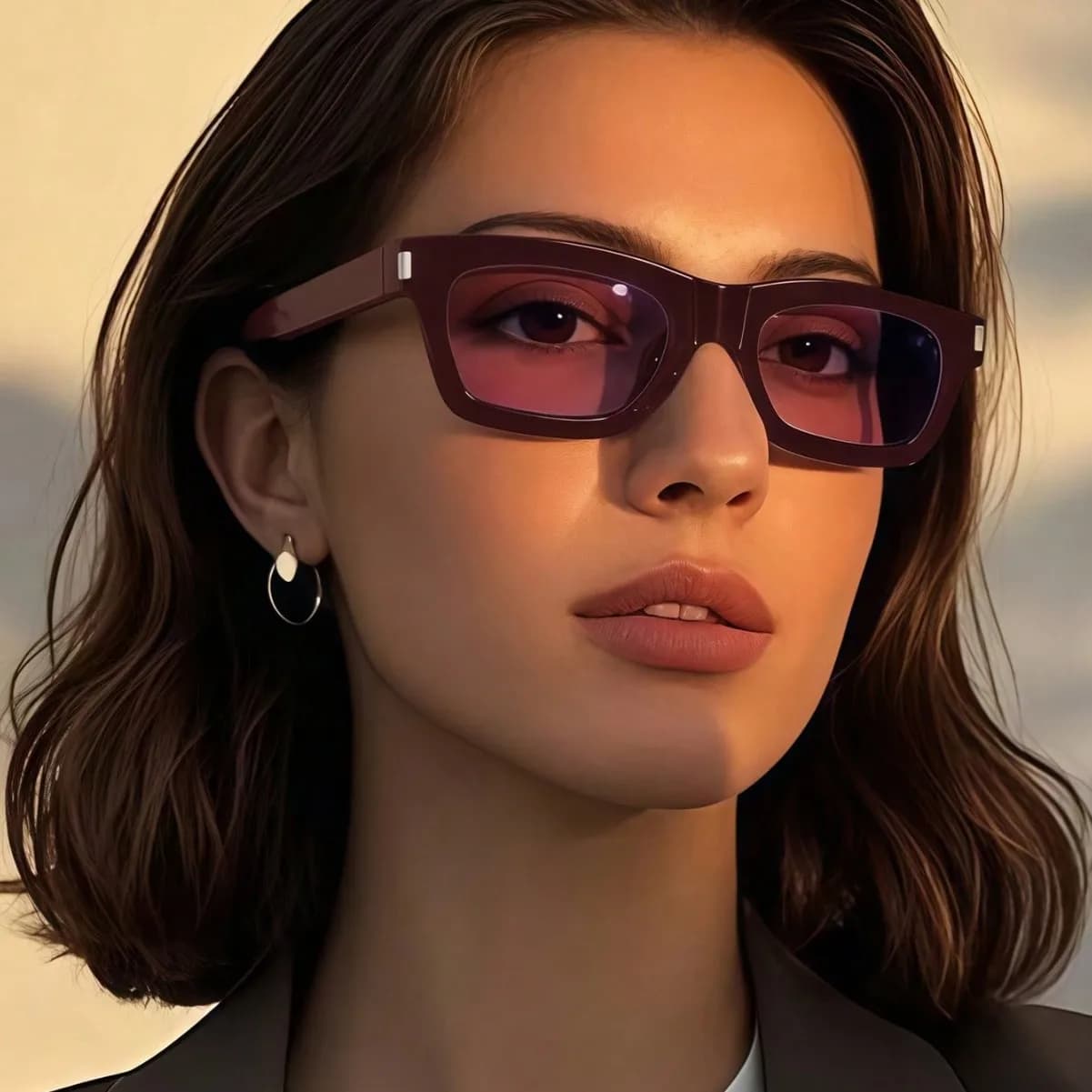 Nuovi occhiali da sole alla moda in confezione piccola, occhiali da sole di alta gamma in stile semplice europeo e americano per uomo e donna, occhiali da sole con protezione UV.
