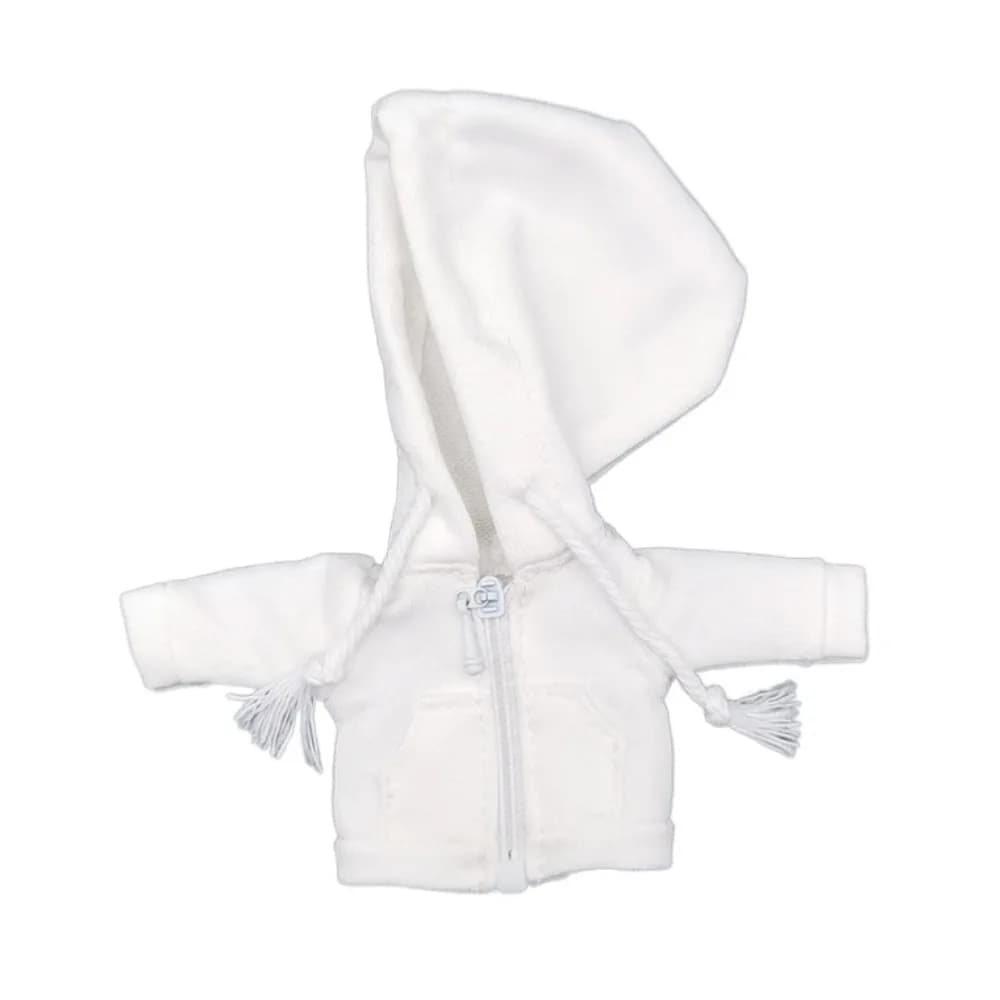 Abbigliamento casual per ragazze Ob11 Cappotto per bambini Giacca con cerniera Felpa con cappuccio Obitsu11 alla moda Casa da gioco fatta a mano Vestiti per bambole Accessori per bambole