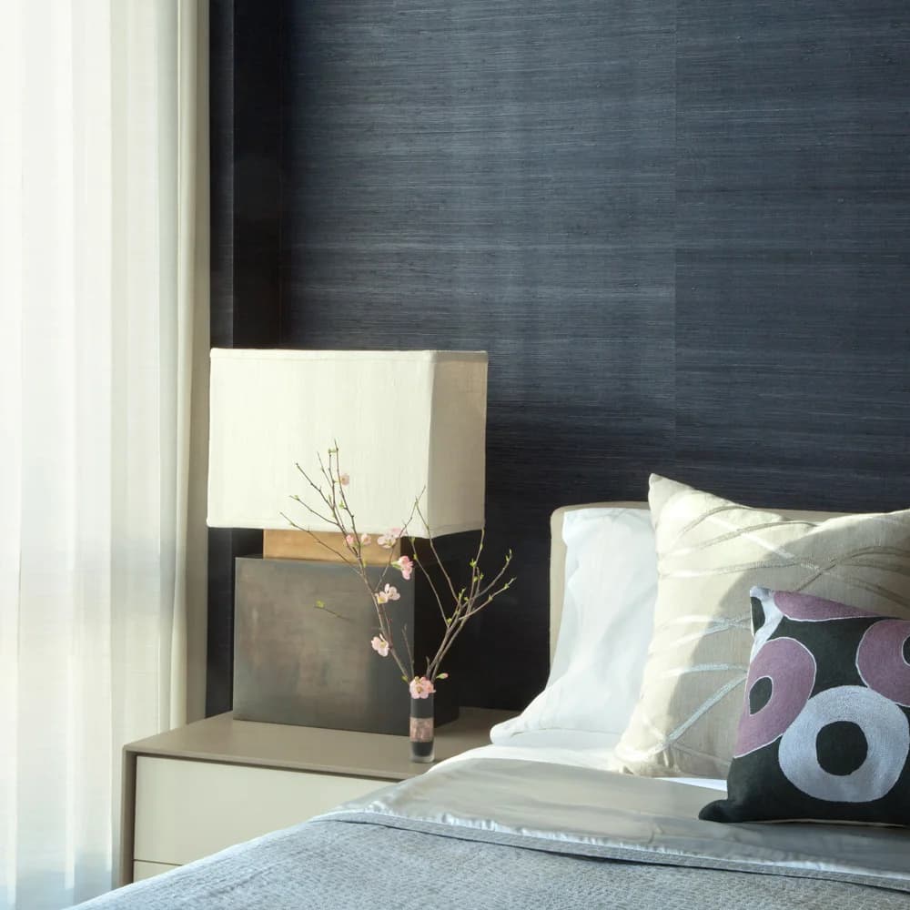 Campione MYWIND Grasscloth Wallpaper rivestimento murale in tessuto naturale