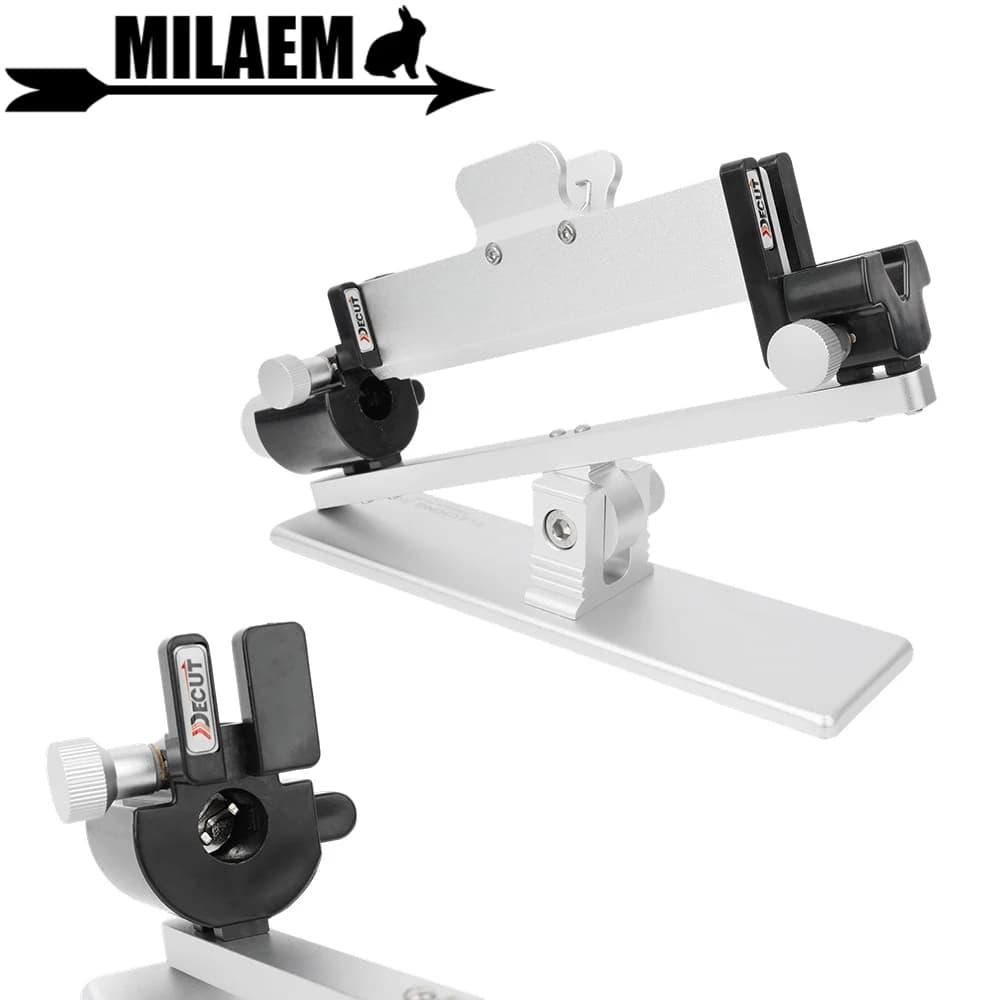 Fletching Jig Tiro con l'arco regolabile Colla Frecce Piuma Freccia appiccicosa Paletta Strumento per tiro con l'arco Bersaglio