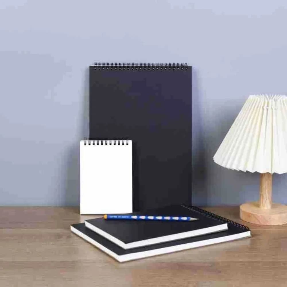 Up Turning Loose-Leaf Sketchbook A4 A5 A6 8K 16K Taking Notes Memo Notepad Diary Journal Sketch Paper Book Learning Supplies
