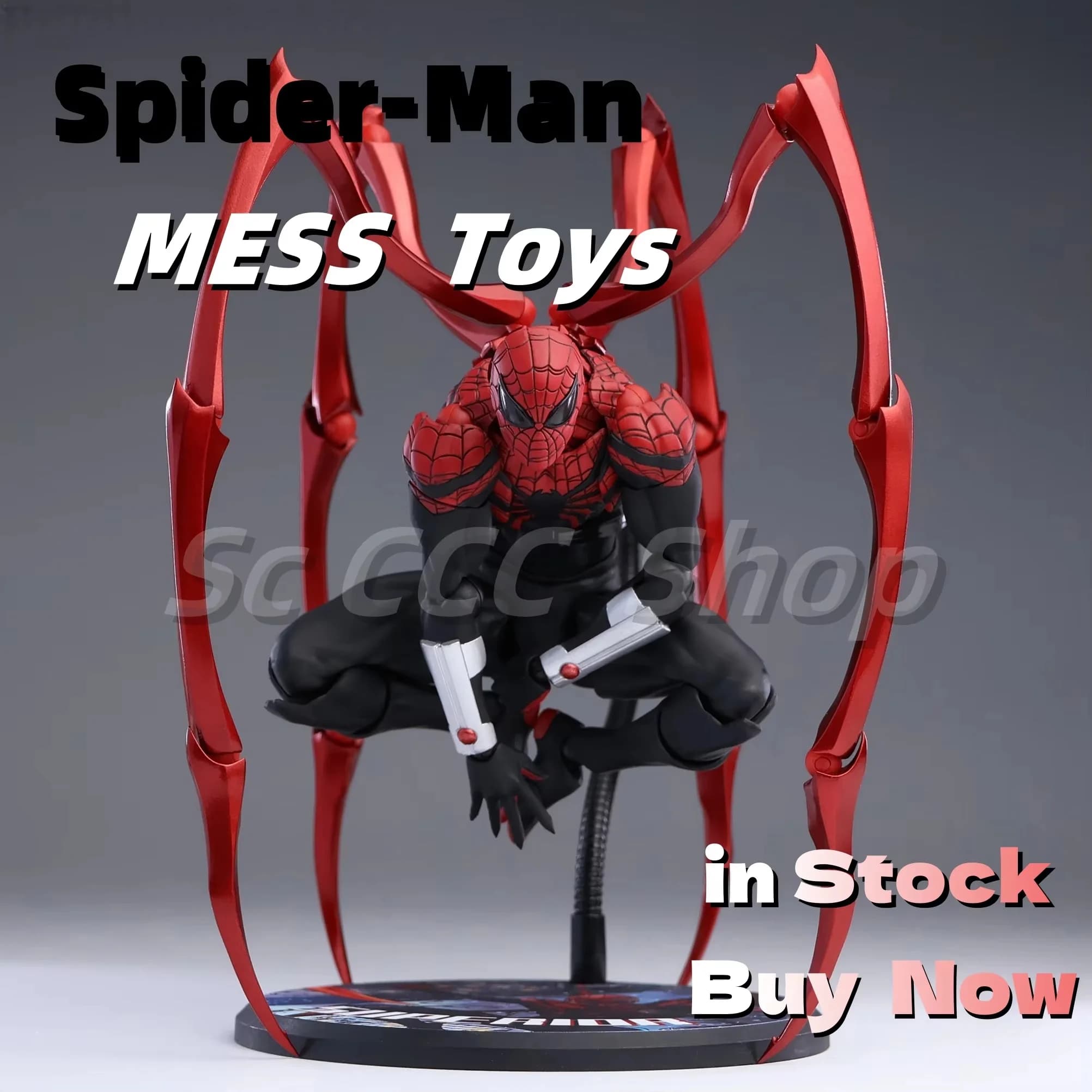 Giocattoli originali Mess Superior Spider Man Dottore Polpo Peter Parker Messtoys Spiderman Vicino Anime Action Figure Regali Giocattoli