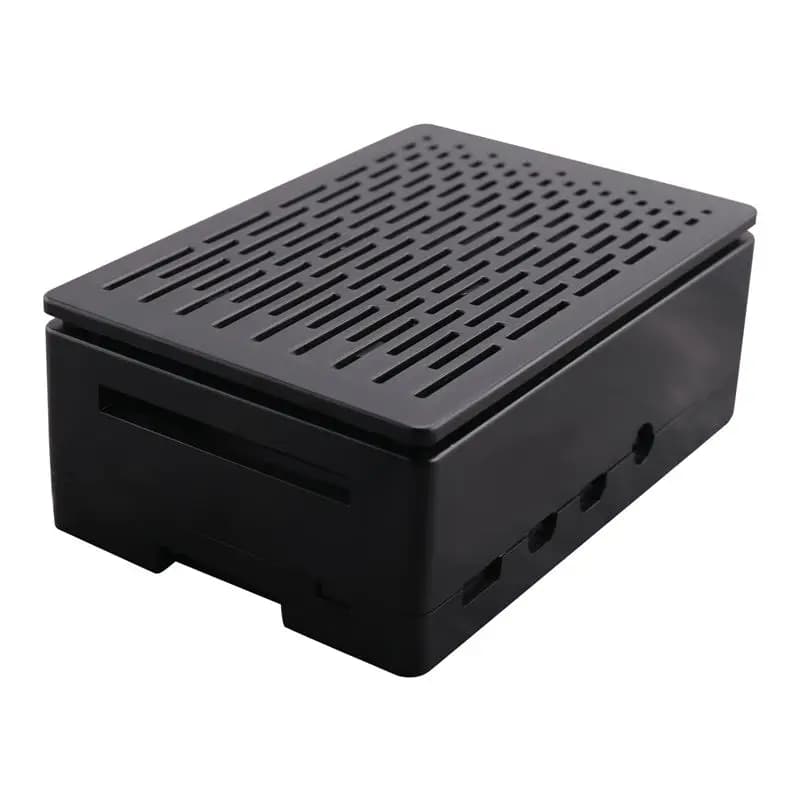 For Raspberry Pi 4 Case Shell Box Enclosure Installable Cool Fan Aluminum Heatsink Enclosure For Raspberry Pi 4B