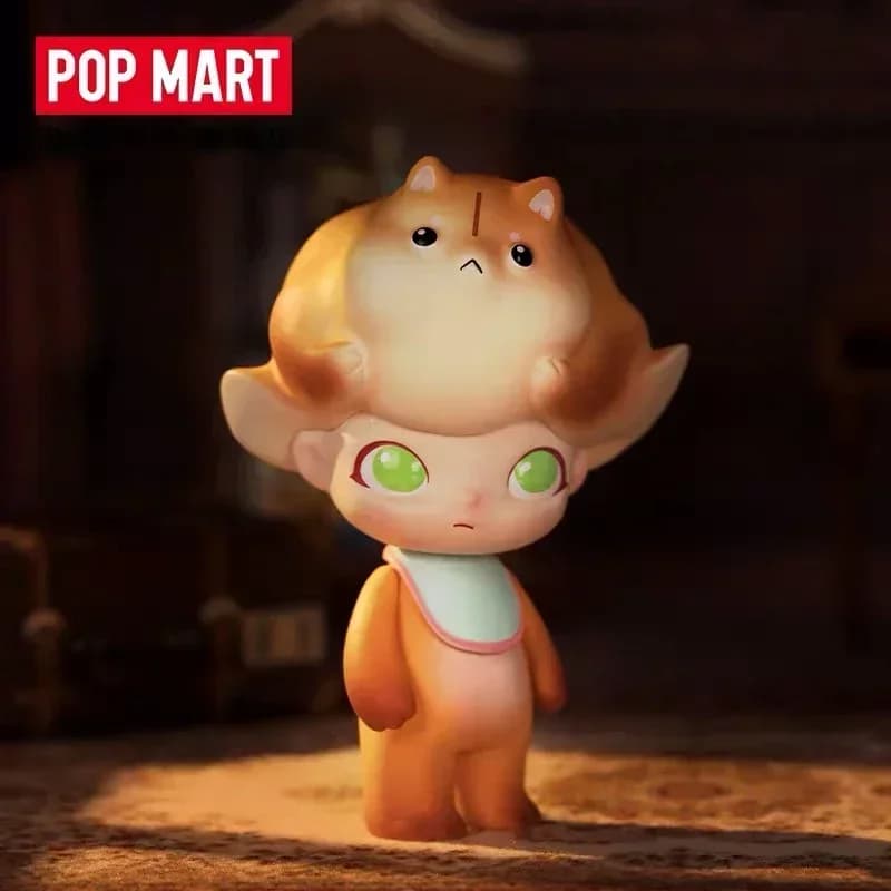 Pop Mart Dimoo Lost Animals Series Blind Box Toys Mystery Box Guess Bag Doll Desktop Ornaments Collection Cute Anime Figure