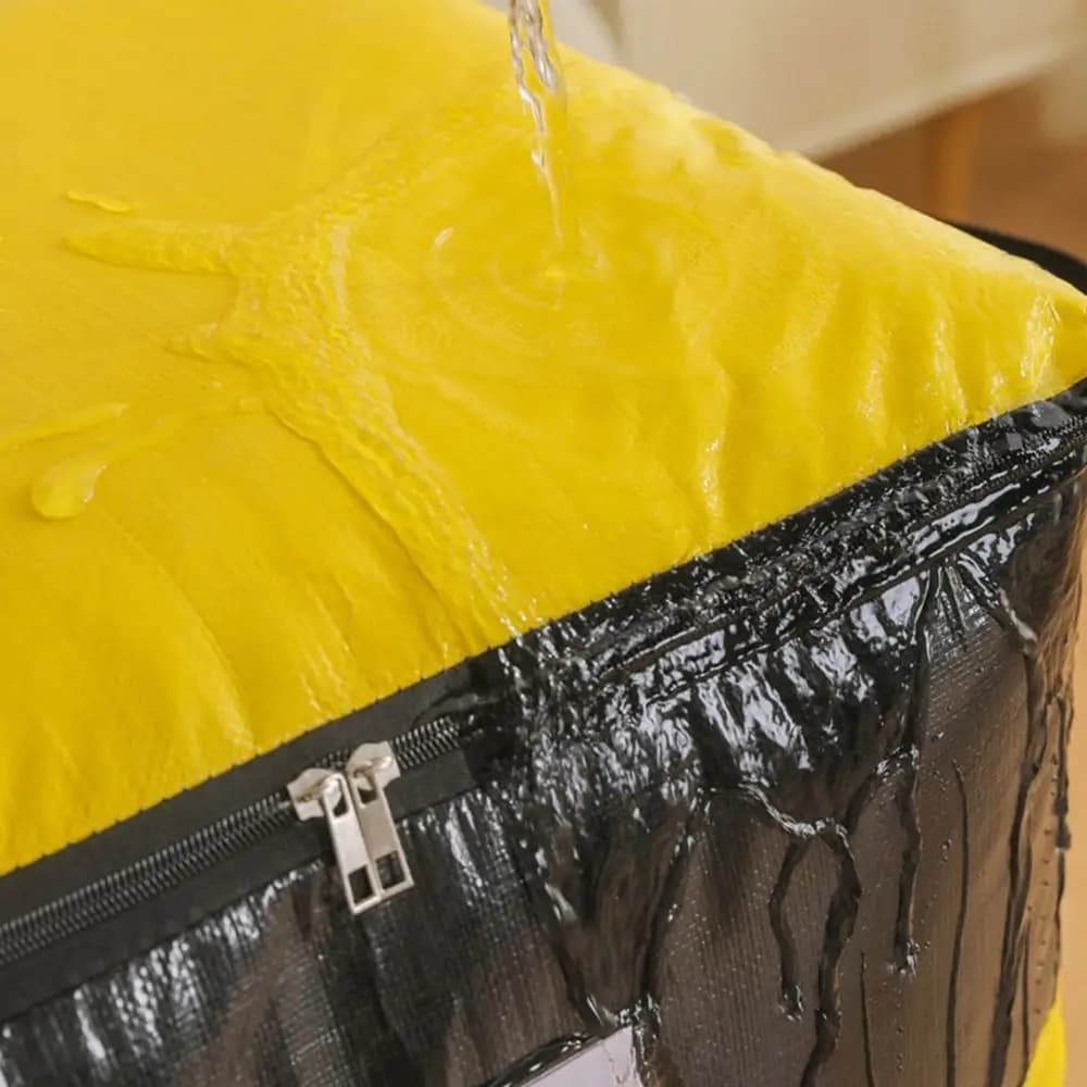 Large Capacity Moving Package Bag Waterproof Dustproof Luggage Packing Bag with Zipper Moisture-proof Luggage Clothes Organizer
