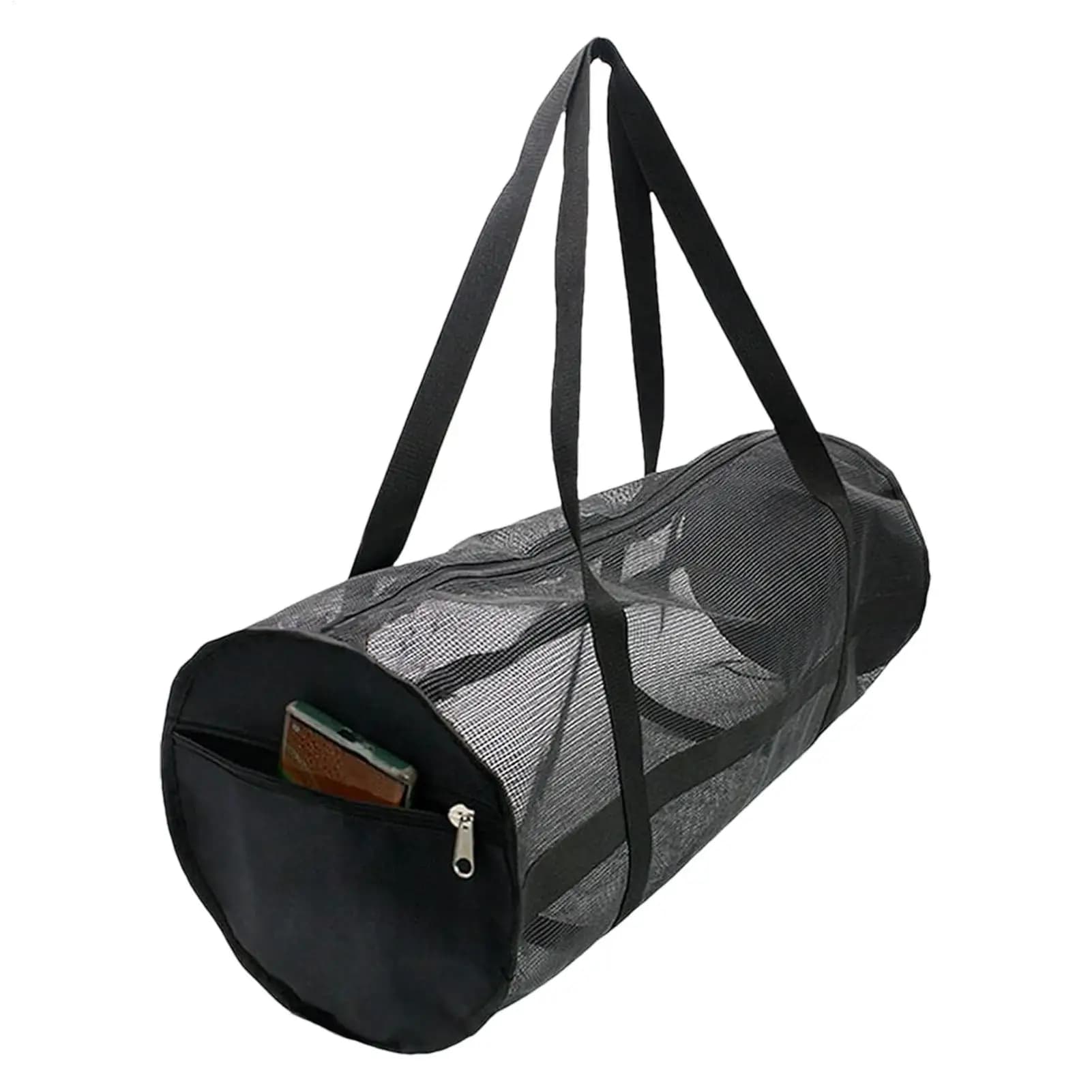 Borsa a Rete per Immersioni, Borsa Pieghevole Grande per Trasporto Palloni da Basket, Pallavolo, Calcio, Bucato, Palestra, Immersioni, Snorkeling, Nuoto