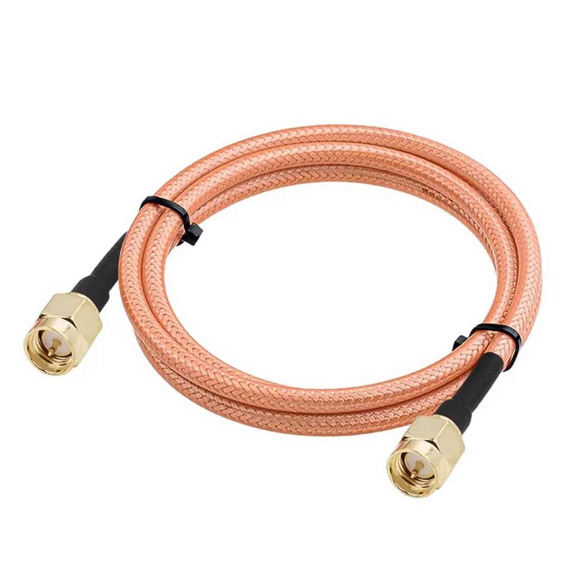 SMA maschio interruttore SMA spina RF cavo coassiale RG400 adattatore Pigtail 50cm/100cm bassa perdita per Modem Wireless Wifi nuovo