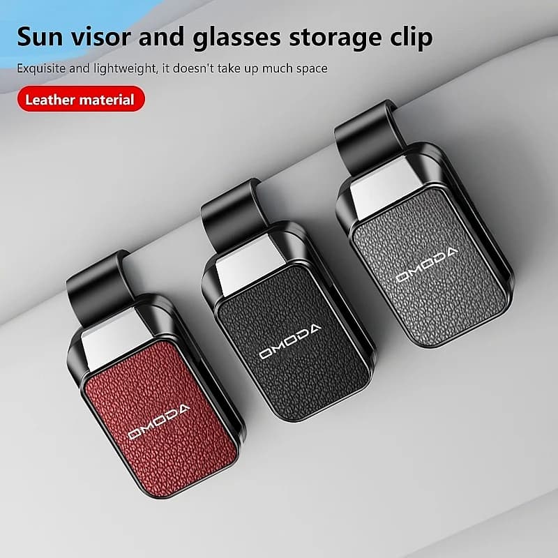 For Omoda C7 Jaecoo J7 J8 Sun‑Visor Mount Glasses Storage Holder Case 2024‑2025 Auto Interior Decor Protective Parts