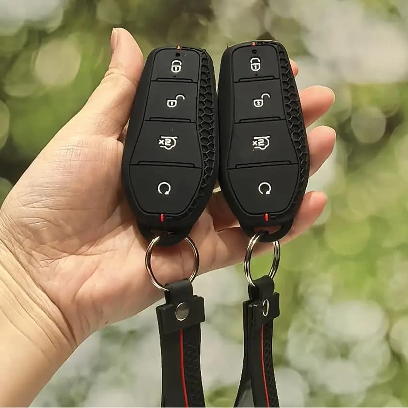 Custodia chiave per BYD Song Plus Atto 3 Han EV Tang DM Qin Seal Dolphin Silicone Portachiavi remoto Portachiavi Accessori auto