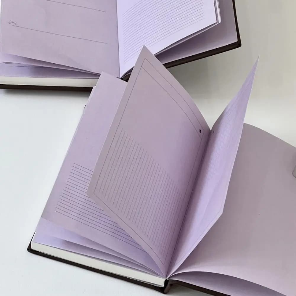 Quaderno portatile A6 con copertina in cioccolato, agenda con copertina rigida, diario fai da te, diario per uso quotidiano